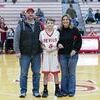 SFMS EIGHTH GRADE NIGHT – Eighth grade Red Devil Braden Gore and his parents were recognized during Eighth Grade Night ceremonies for South Fulton Middle School basketball Jan. 8. (Photo courtesy of Jake Clapper Photography)