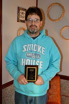 Gary (Bubba) Grooms Jr./The Smokehouse awarded “Biggest Contributor”