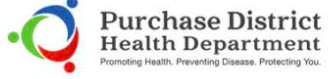 PURCHASE DISTRICT HEALTH DEPARTMENT VACCINE UPDATE PROVIDED