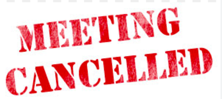 SOUTH FULTON PARKS AND REC MEETING CANCELLED