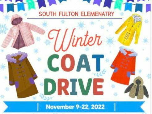 SOUTH FULTON ELEMENTARY WINTER COAT DRIVE FOR VETERANS UNDERWAY
