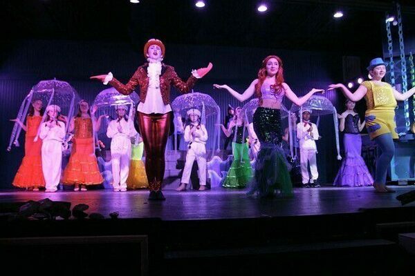 The cast of Theater Off Broadway’s most recent performance in February, of The Little Mermaid Jr. (Photo submitted)